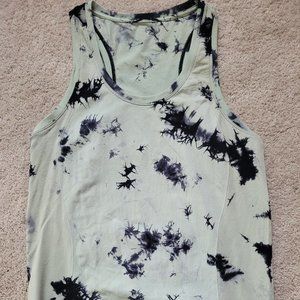 Sweaty Betty Athlete Seamless Tank Women's Medium Mint TieDye